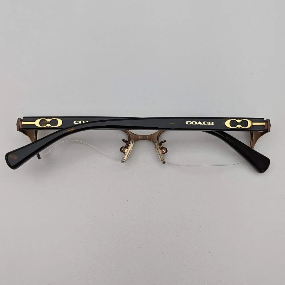 🕶️Coach HC5058 Jackie 9199 Eyeglasses 49/17 135 /YHG635🕶️​